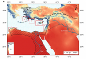 Fig 1: Volcanic suppression of Nile summer flooding triggers revolt and constrains interstate conflict in ancient Egypt