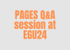 PAGES Q&A session at EGU24